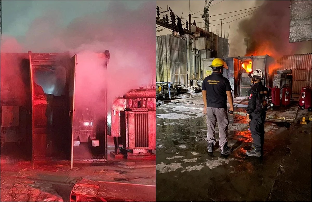 Se Incendia Planta De Cfe En Monterrey Y Deja Sin Servicio A Más De 25 Mil Usuarios Transicionmx 5598