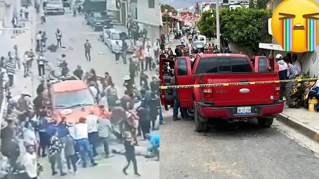 Camionta se queda sin frenos y arrolla a caravana fúnebre en Puebla