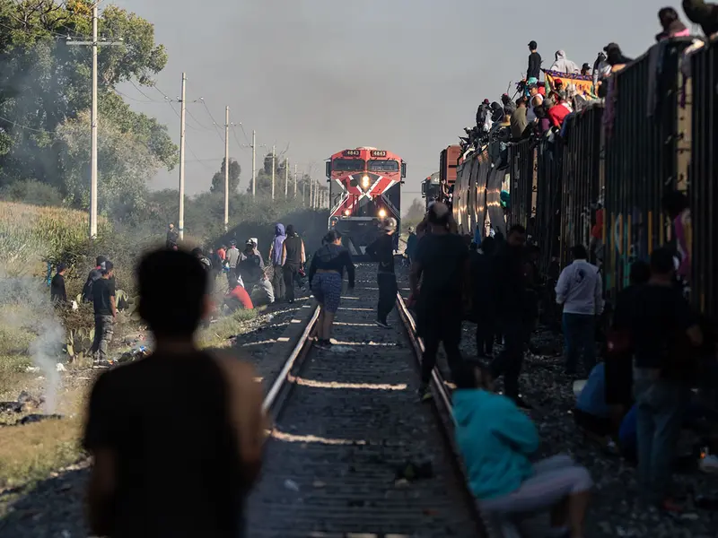 Mujer fallece arrollada por el tren "La Bestia" en Hidalgo