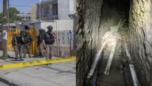 En Michoacán, hallan narco túnel con restos humanos