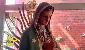 Investigan figura de la Virgen de Guadalupe que lloró sangre en Morelia
