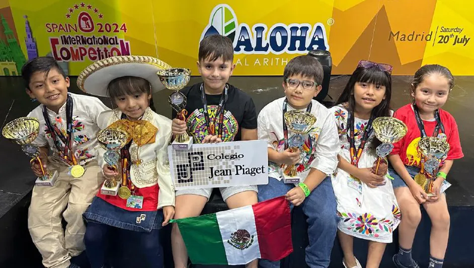 Niños mexicanos ganan Campeonato Internacional de Cálculo Mental